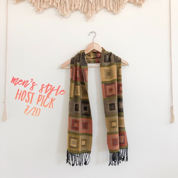 Urban Outfitters Other - Urban Outfitters Geometric Earth Tone Scarf
